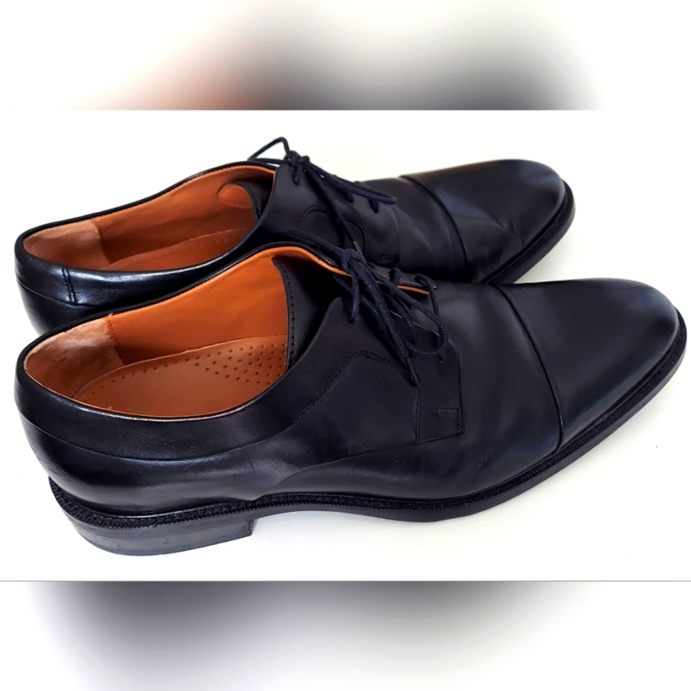 Cole Haan Warren Cap Toe Oxford Men’s Size 10.5 Black Leather Dress Shoe